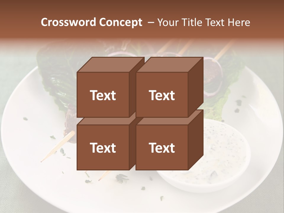 Crowd Casual Illustration PowerPoint Template