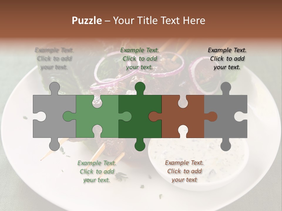 Crowd Casual Illustration PowerPoint Template