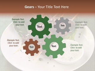 Crowd Casual Illustration PowerPoint Template