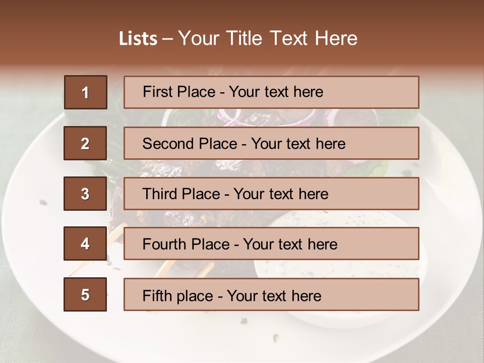Crowd Casual Illustration PowerPoint Template
