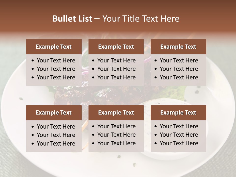 Crowd Casual Illustration PowerPoint Template