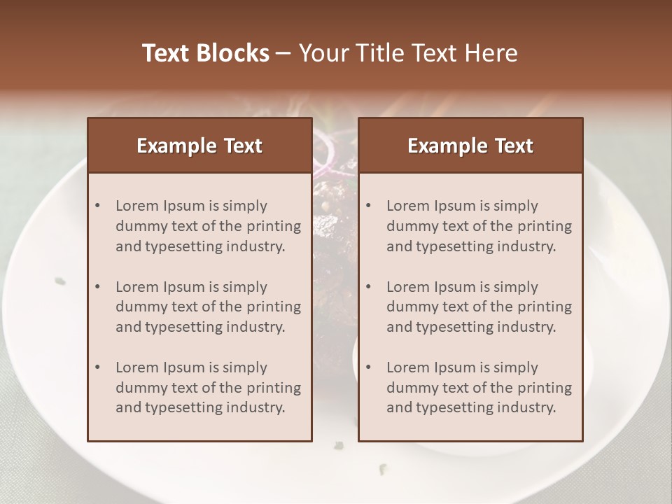 Crowd Casual Illustration PowerPoint Template