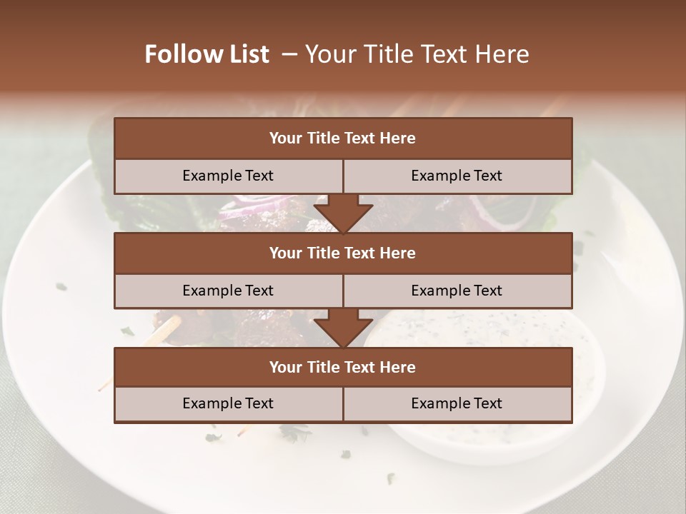 Crowd Casual Illustration PowerPoint Template