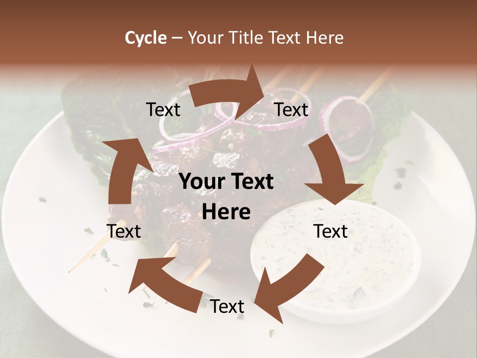 Crowd Casual Illustration PowerPoint Template