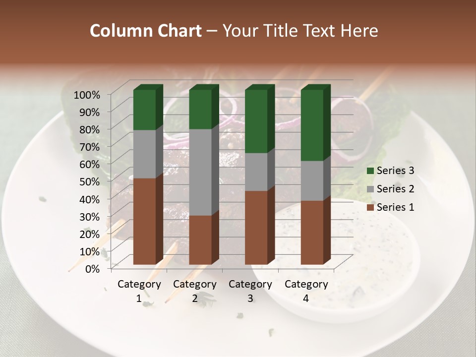 Crowd Casual Illustration PowerPoint Template