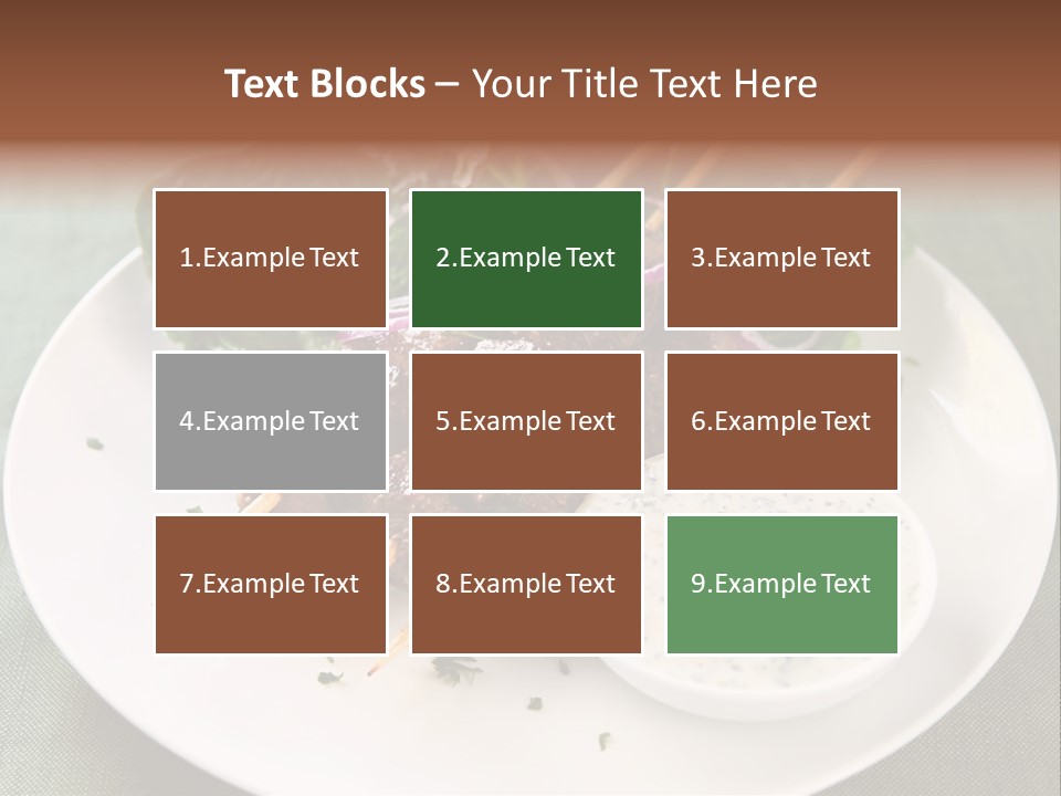 Crowd Casual Illustration PowerPoint Template