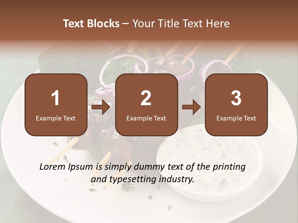 Crowd Casual Illustration PowerPoint Template