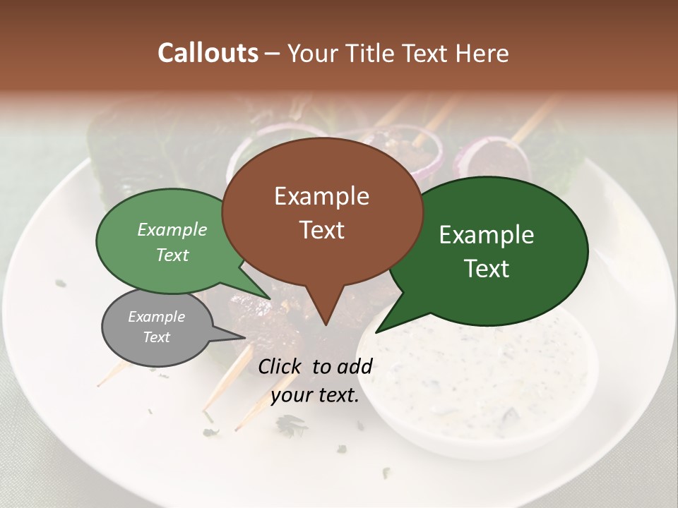 Crowd Casual Illustration PowerPoint Template