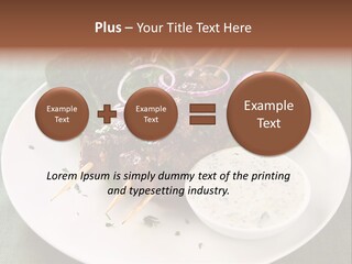 Crowd Casual Illustration PowerPoint Template
