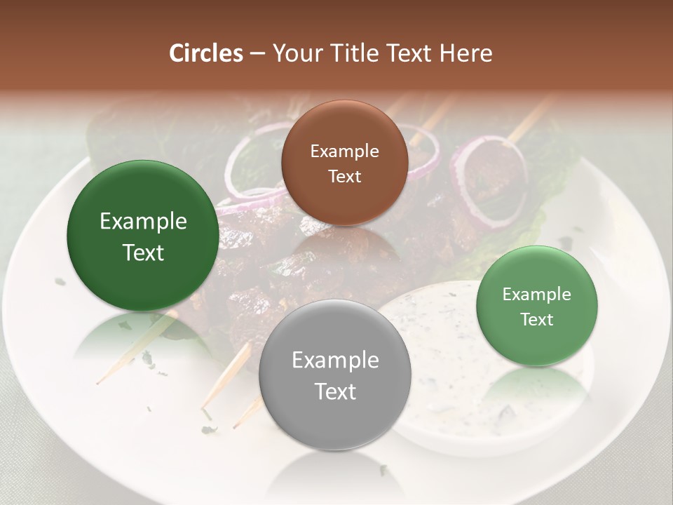 Crowd Casual Illustration PowerPoint Template