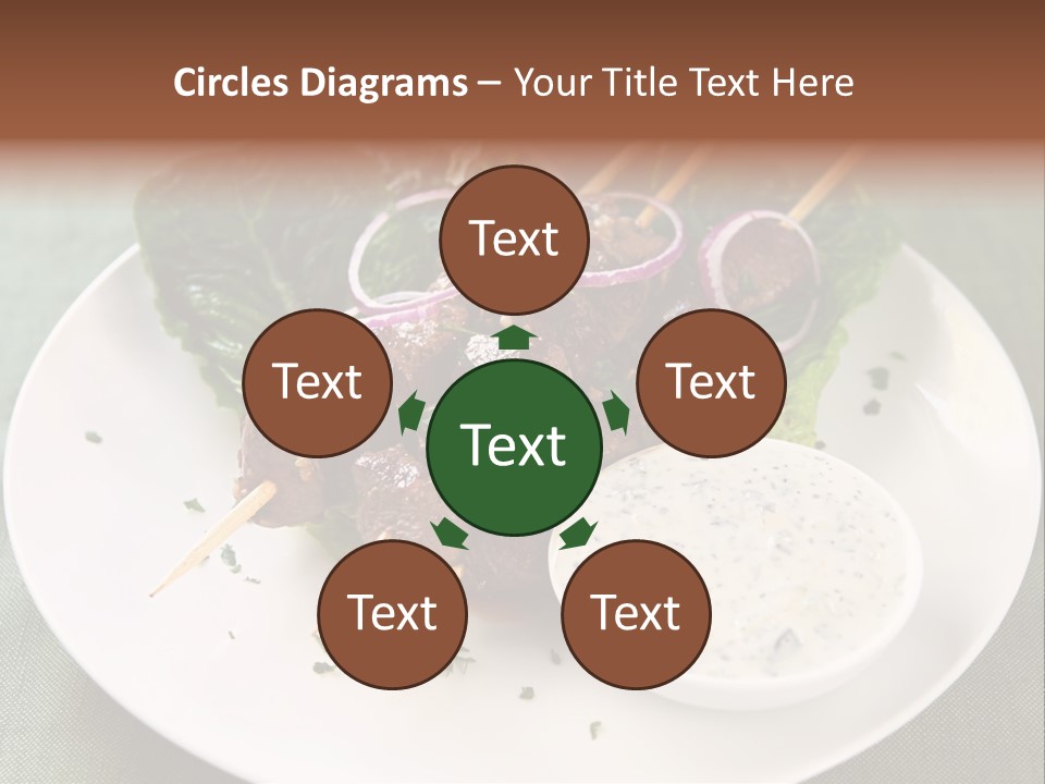 Crowd Casual Illustration PowerPoint Template