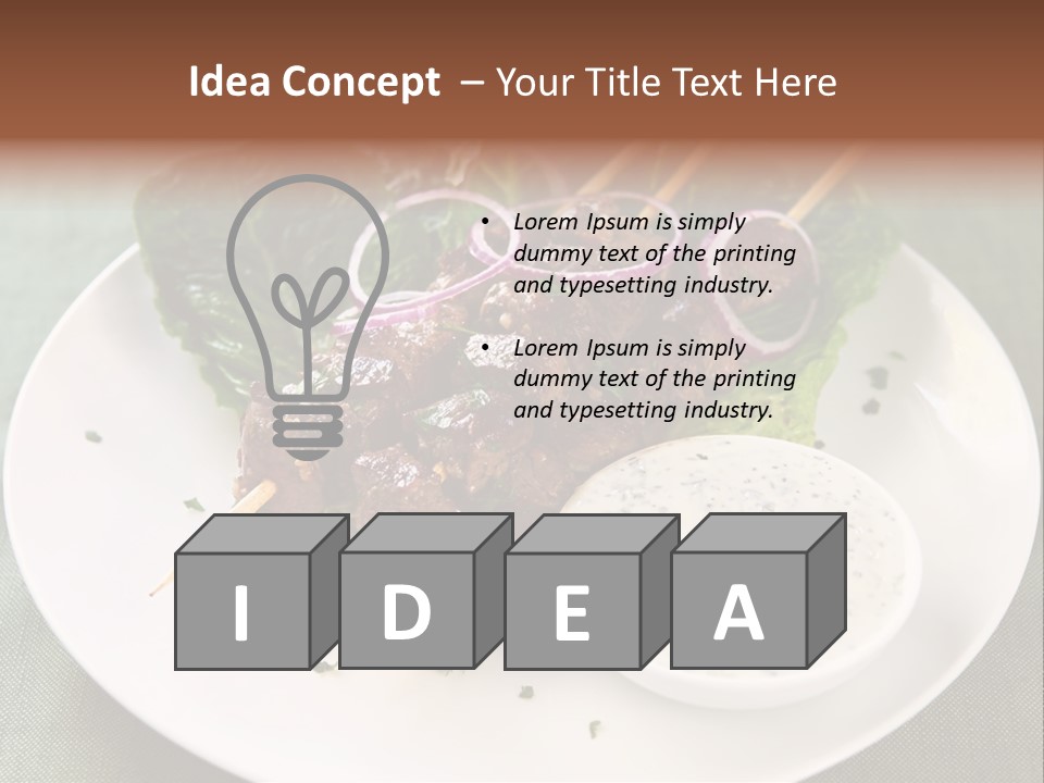 Crowd Casual Illustration PowerPoint Template