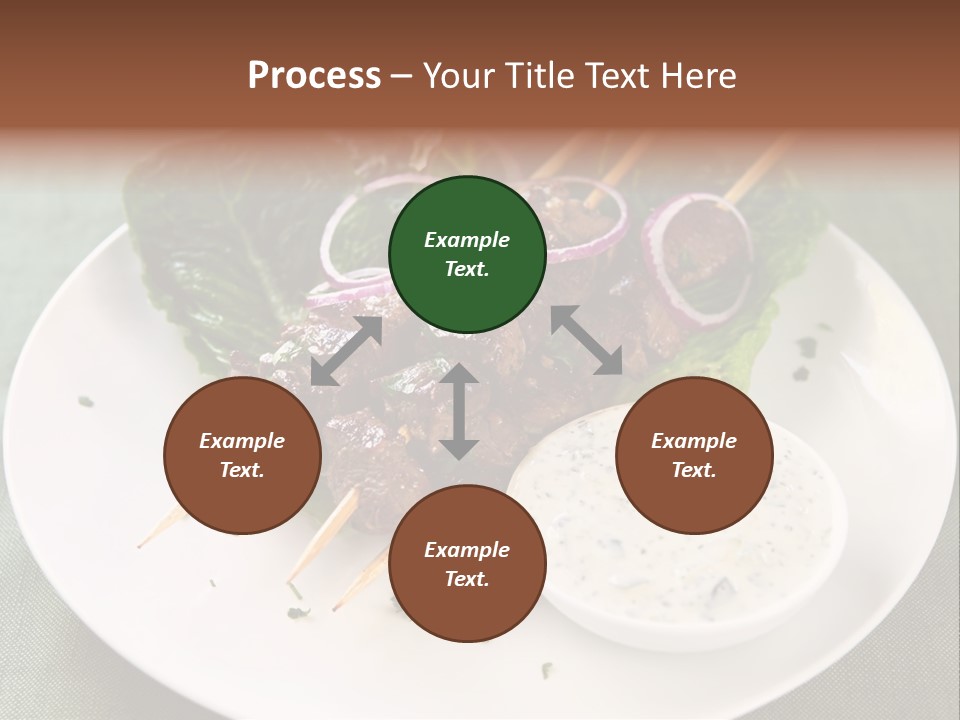 Crowd Casual Illustration PowerPoint Template