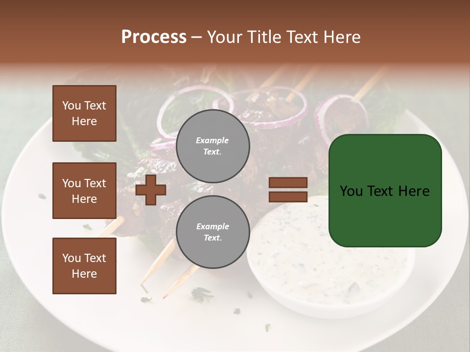 Crowd Casual Illustration PowerPoint Template