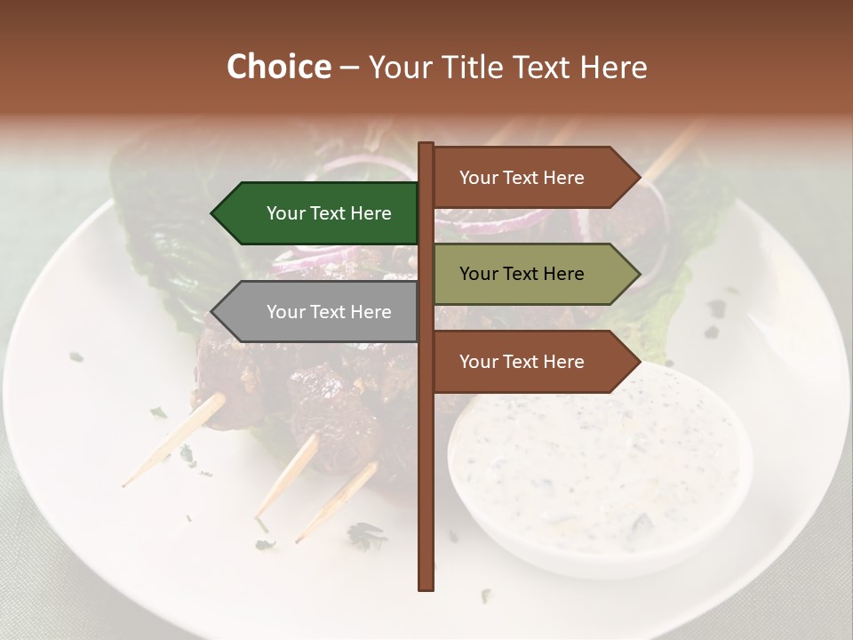 Crowd Casual Illustration PowerPoint Template