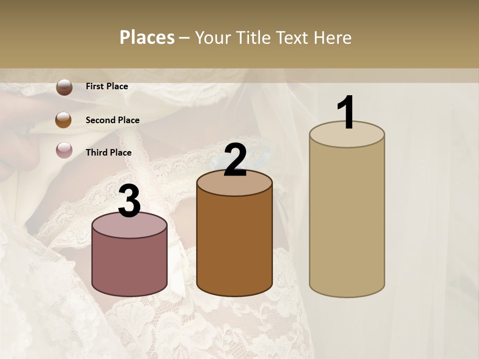 Women Leg Wedding PowerPoint Template