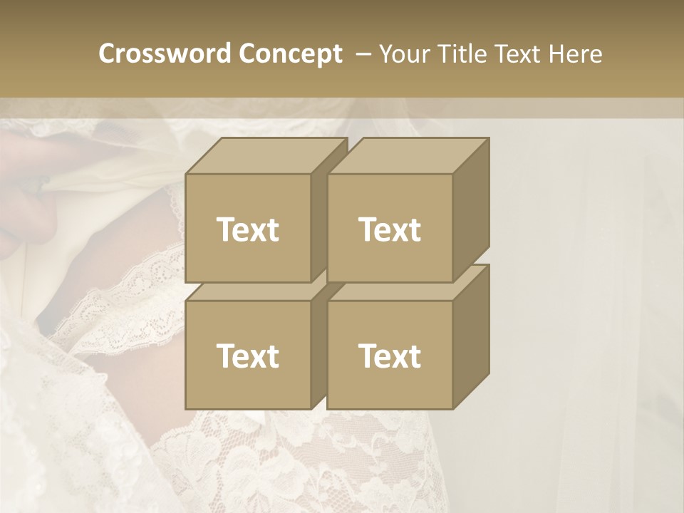 Women Leg Wedding PowerPoint Template