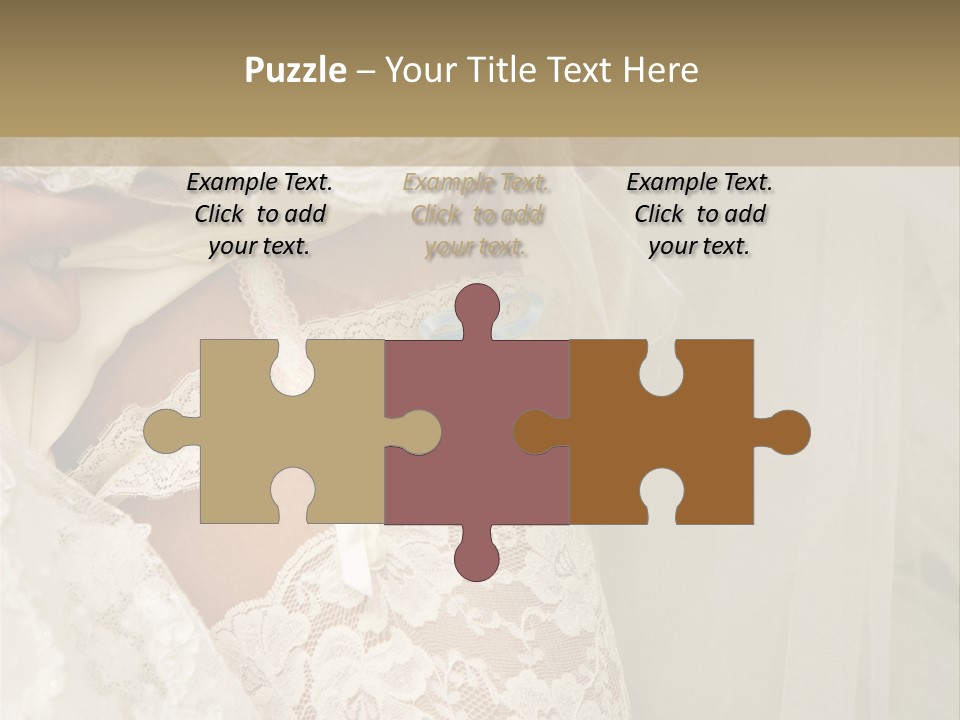 Women Leg Wedding PowerPoint Template