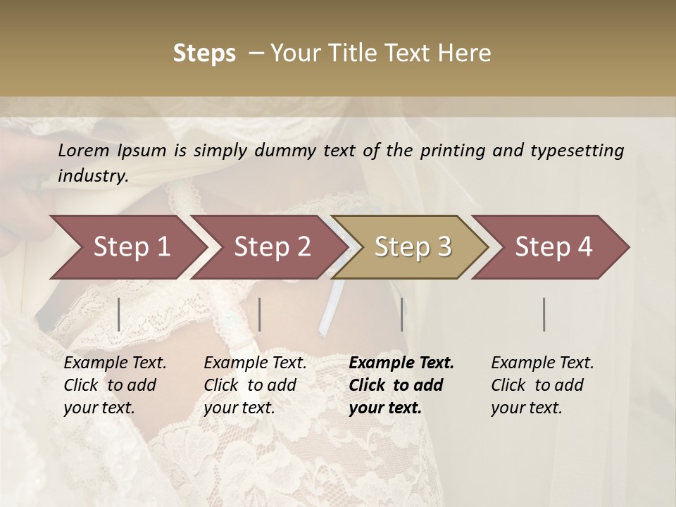 Women Leg Wedding PowerPoint Template