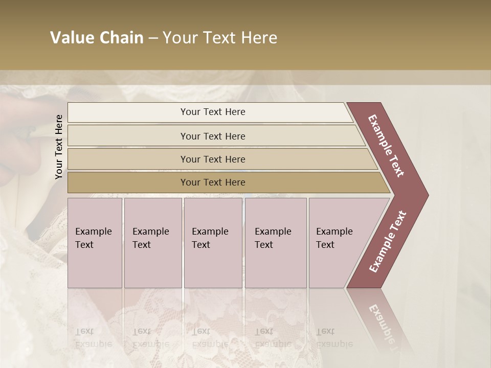 Women Leg Wedding PowerPoint Template