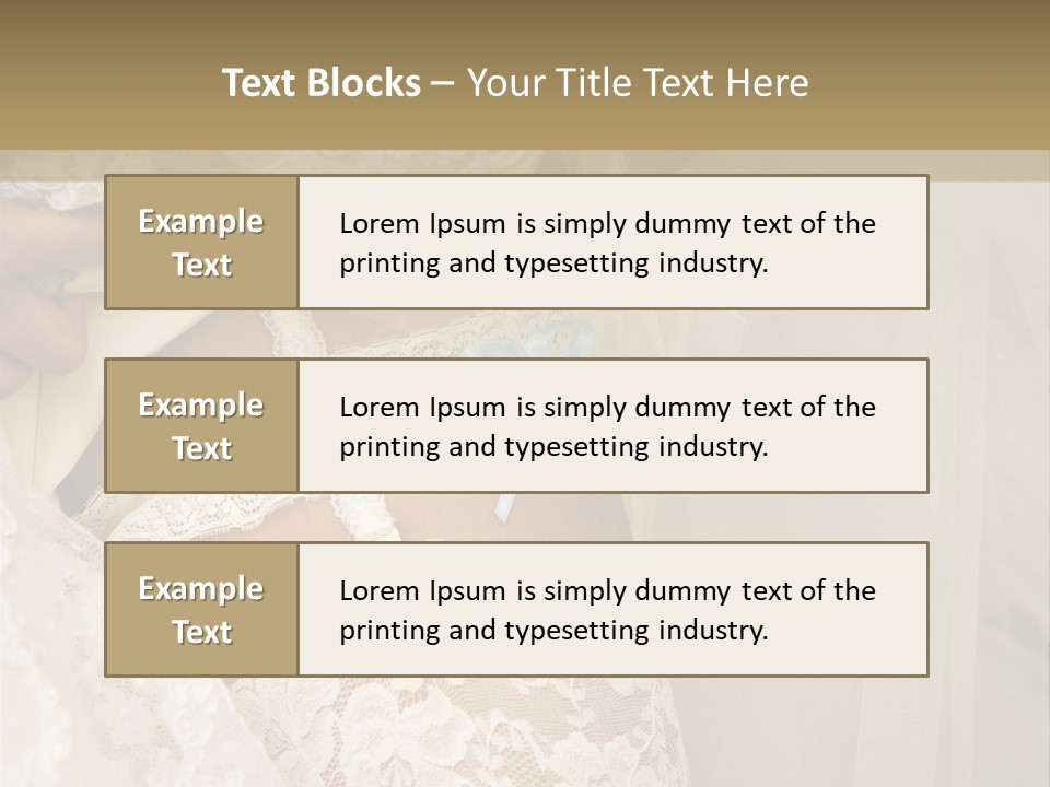 Women Leg Wedding PowerPoint Template