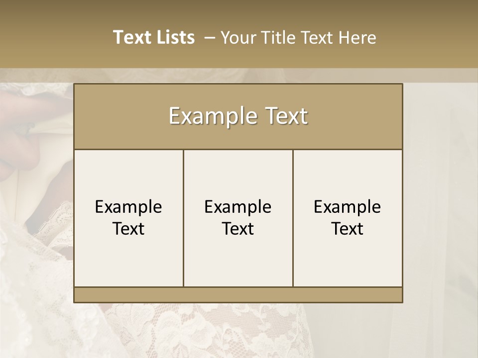 Women Leg Wedding PowerPoint Template