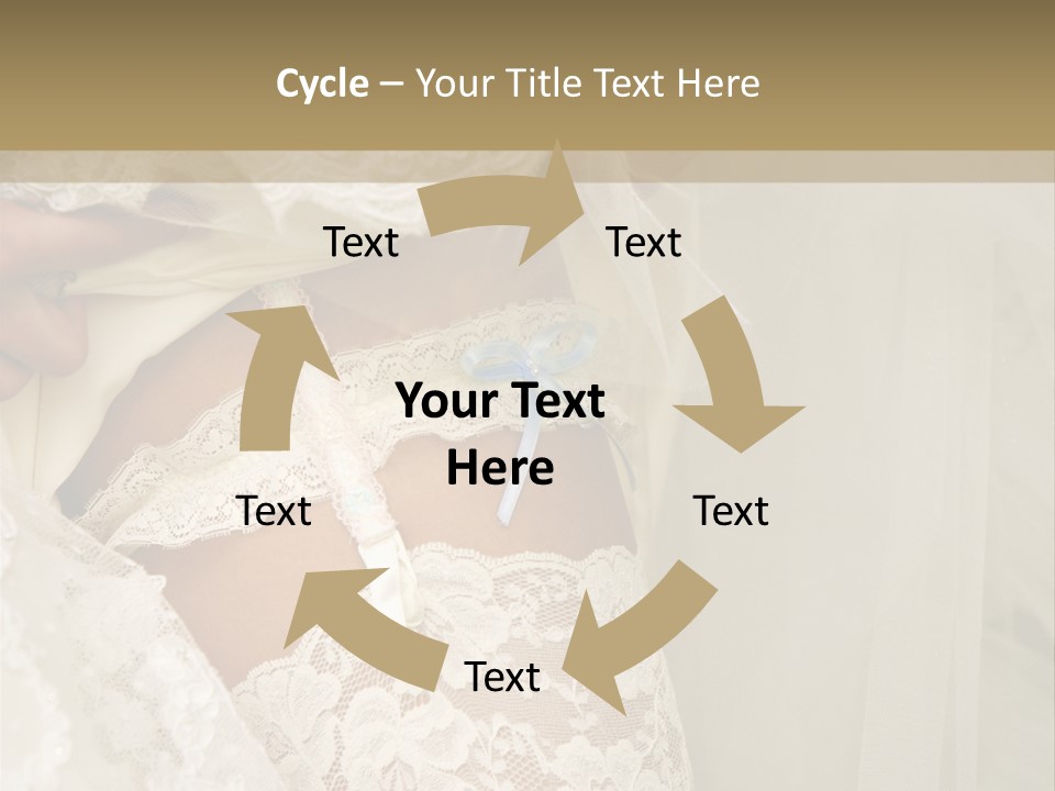 Women Leg Wedding PowerPoint Template