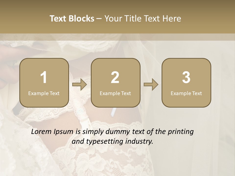 Women Leg Wedding PowerPoint Template
