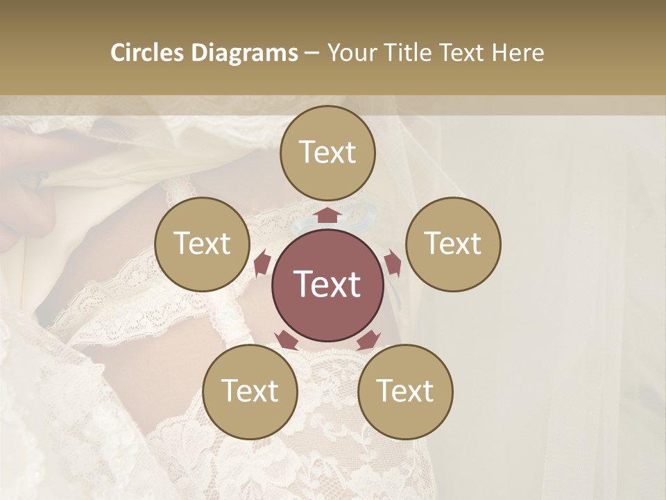 Women Leg Wedding PowerPoint Template