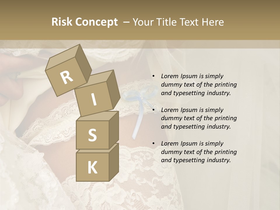 Women Leg Wedding PowerPoint Template