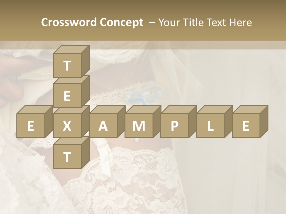 Women Leg Wedding PowerPoint Template