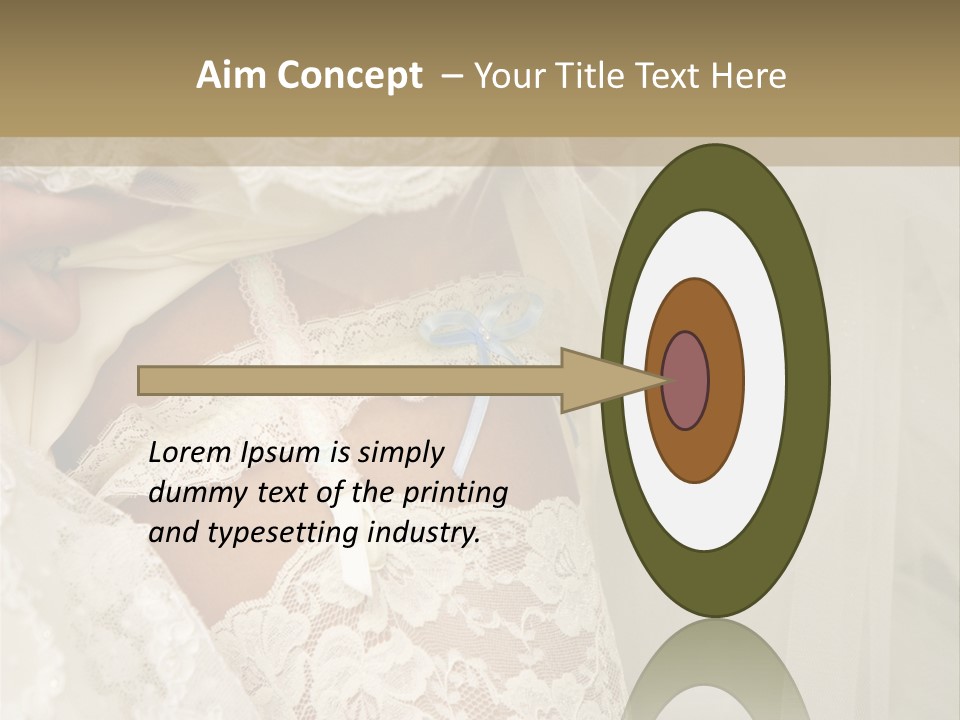 Women Leg Wedding PowerPoint Template