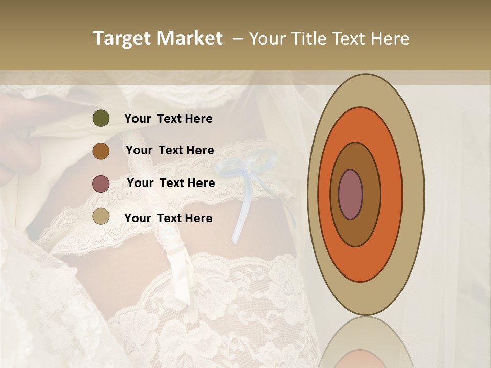 Women Leg Wedding PowerPoint Template