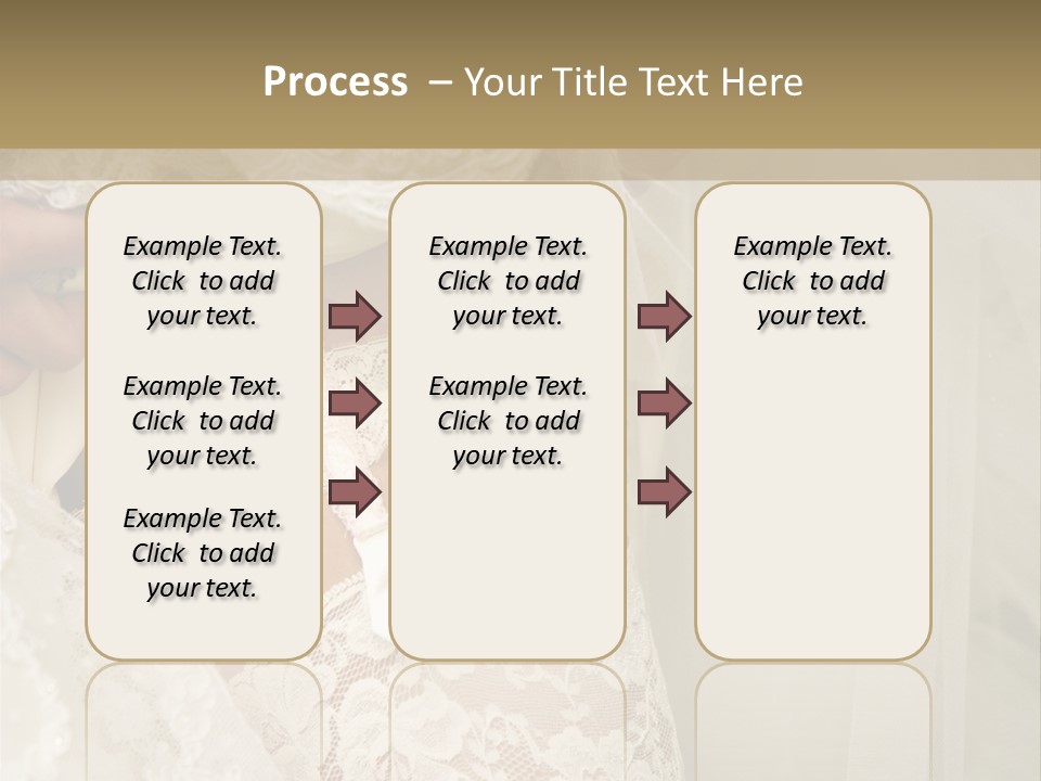 Women Leg Wedding PowerPoint Template