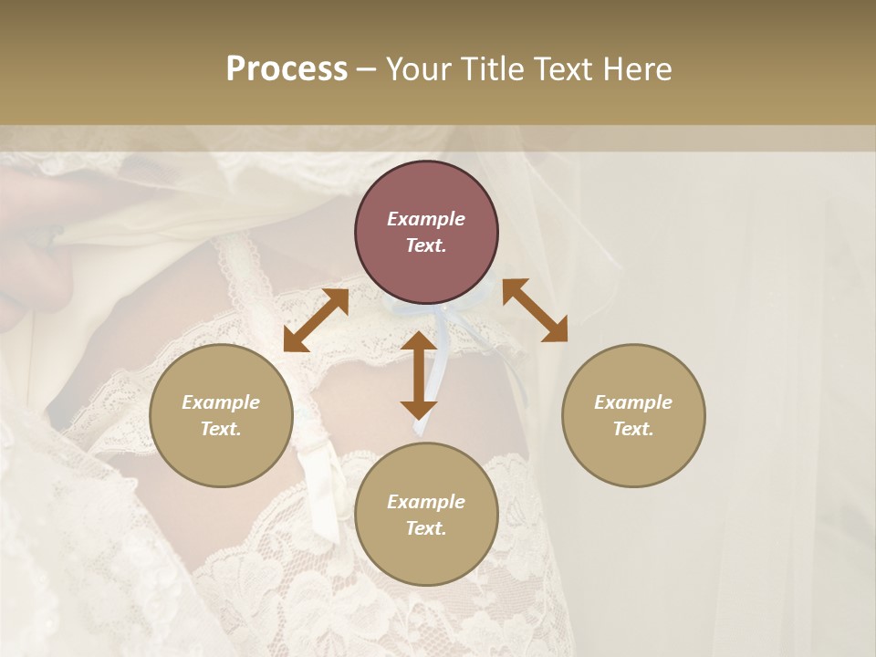 Women Leg Wedding PowerPoint Template