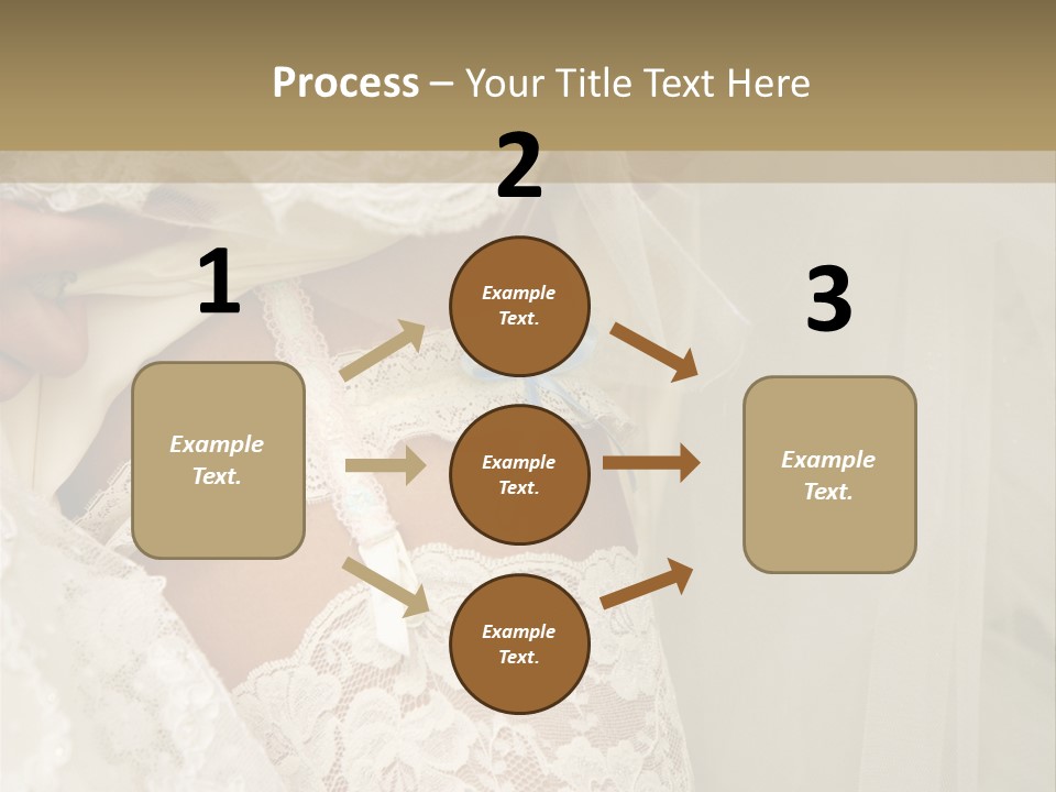 Women Leg Wedding PowerPoint Template