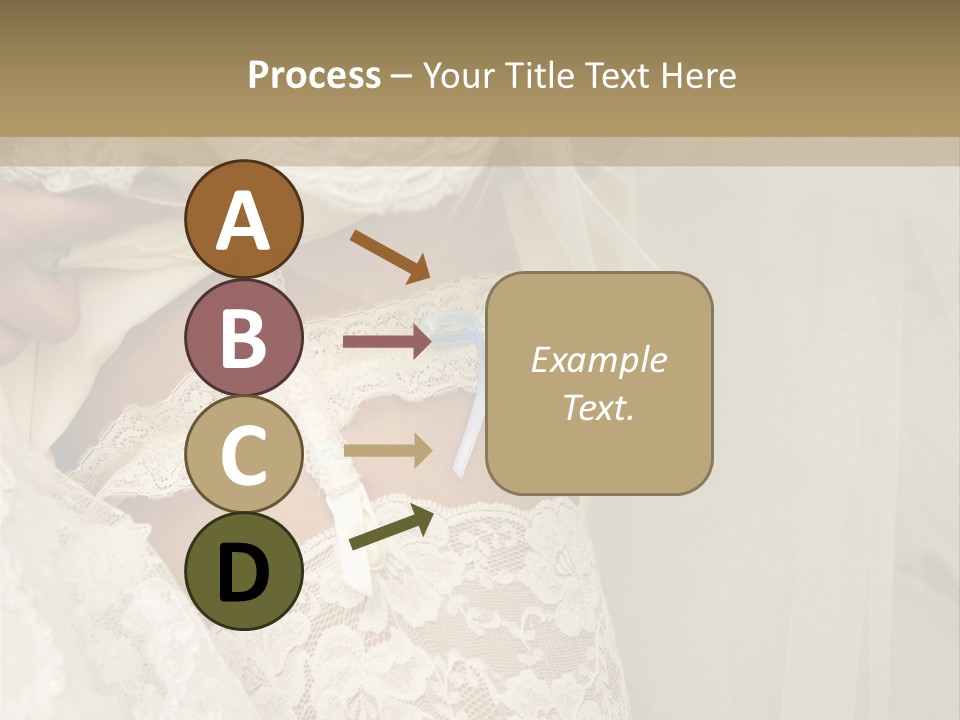 Women Leg Wedding PowerPoint Template