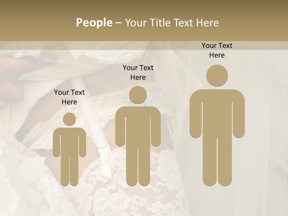 Women Leg Wedding PowerPoint Template