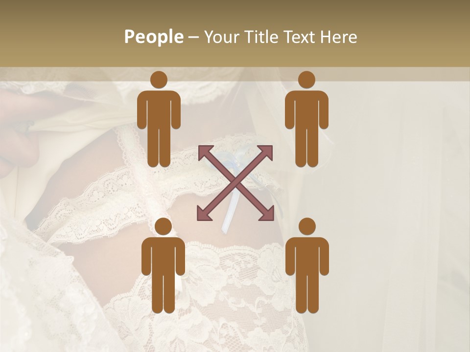 Women Leg Wedding PowerPoint Template