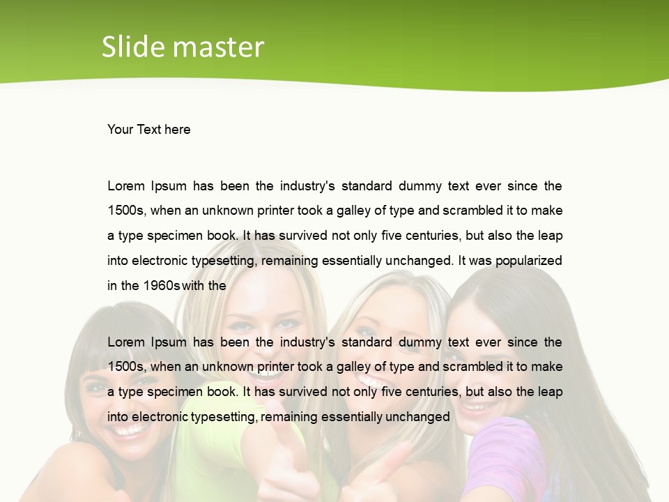 Pleasure Activity People PowerPoint Template