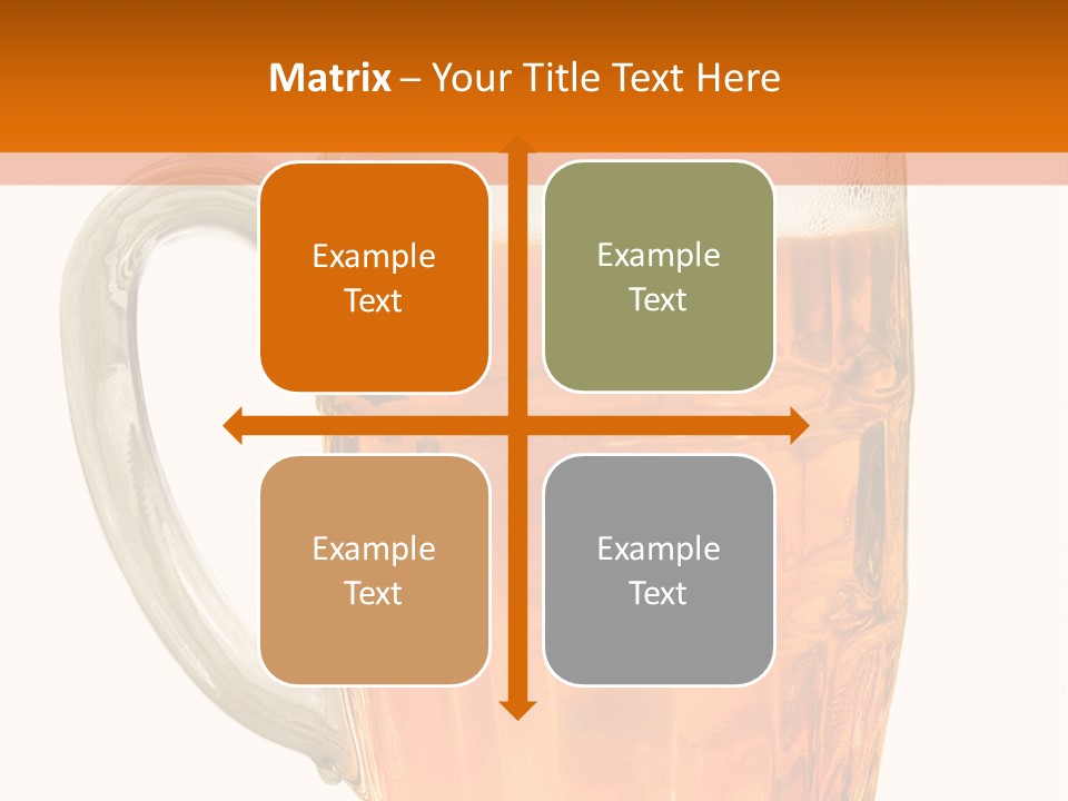 Drink Background One PowerPoint Template