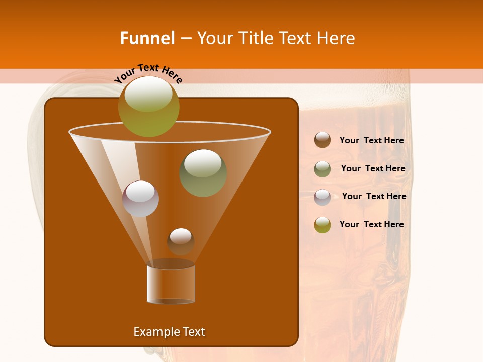 Drink Background One PowerPoint Template