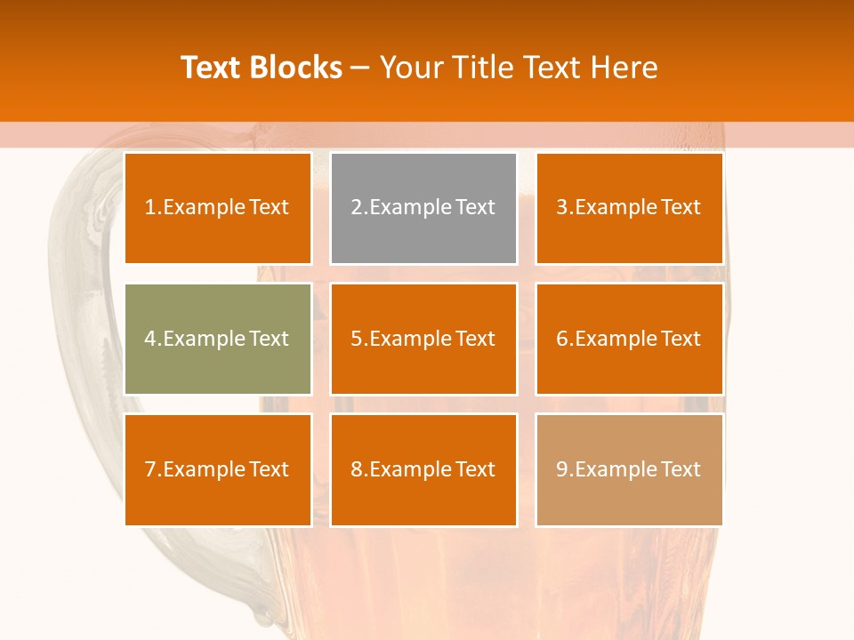 Drink Background One PowerPoint Template