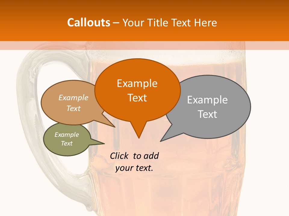 Drink Background One PowerPoint Template