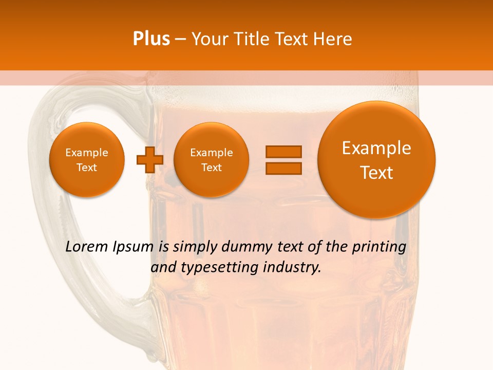 Drink Background One PowerPoint Template