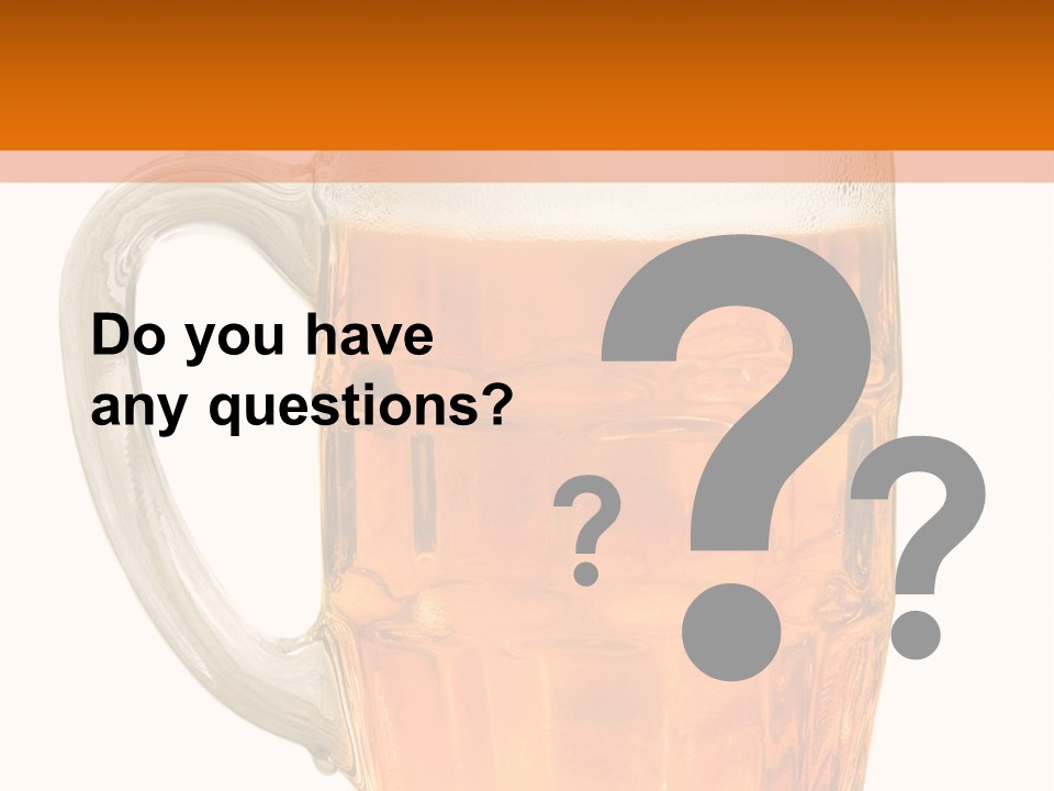 Drink Background One PowerPoint Template