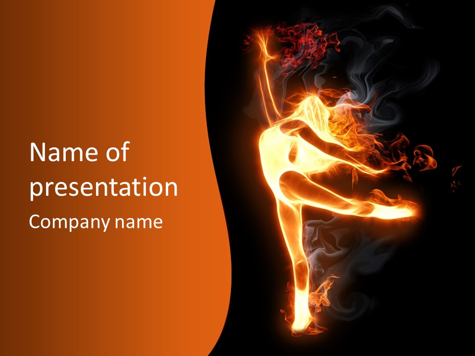 Sport Symboll Heat PowerPoint Template