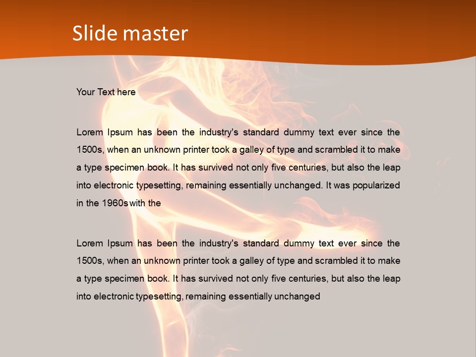 Sport Symboll Heat PowerPoint Template