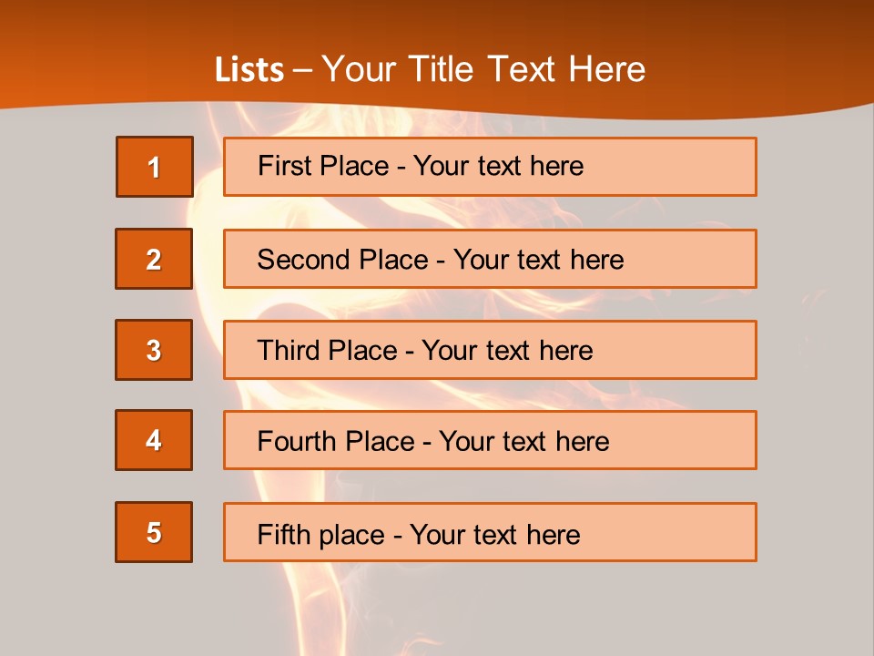 Sport Symboll Heat PowerPoint Template