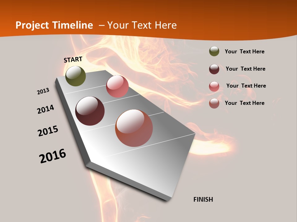 Sport Symboll Heat PowerPoint Template